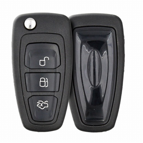 Ford Flip Key Remote AftermarketFocus Mondeo Buttons 2 - thumbnail